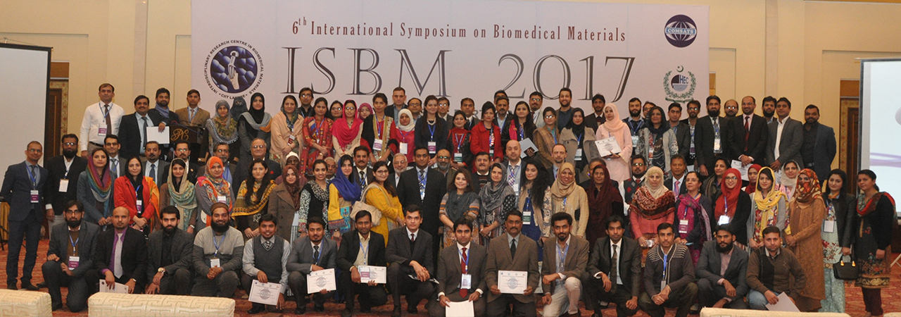 5th International Symposium on Biomedical Materials held in Dec 2017