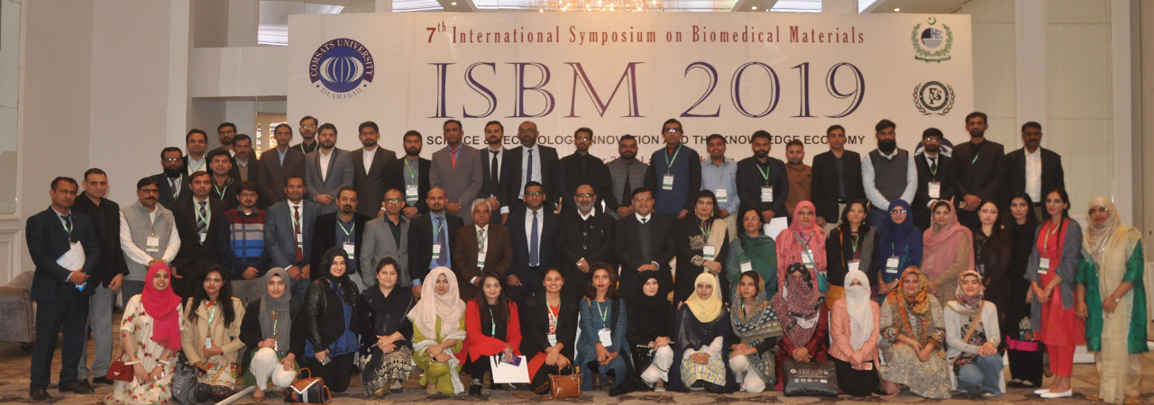 7th International Symposium on Biomedical Materials held 11-12 December, 2019