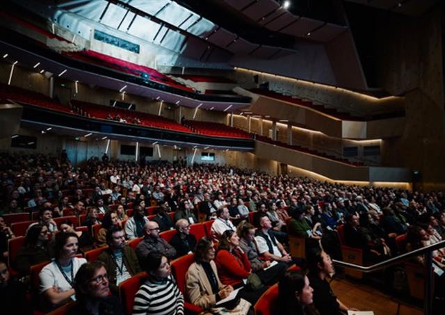 A full auditorium during a session of CAA Auckland 2026
