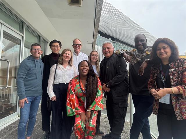 Emerging architects and delegates at the CAA Auckland 2026 venue