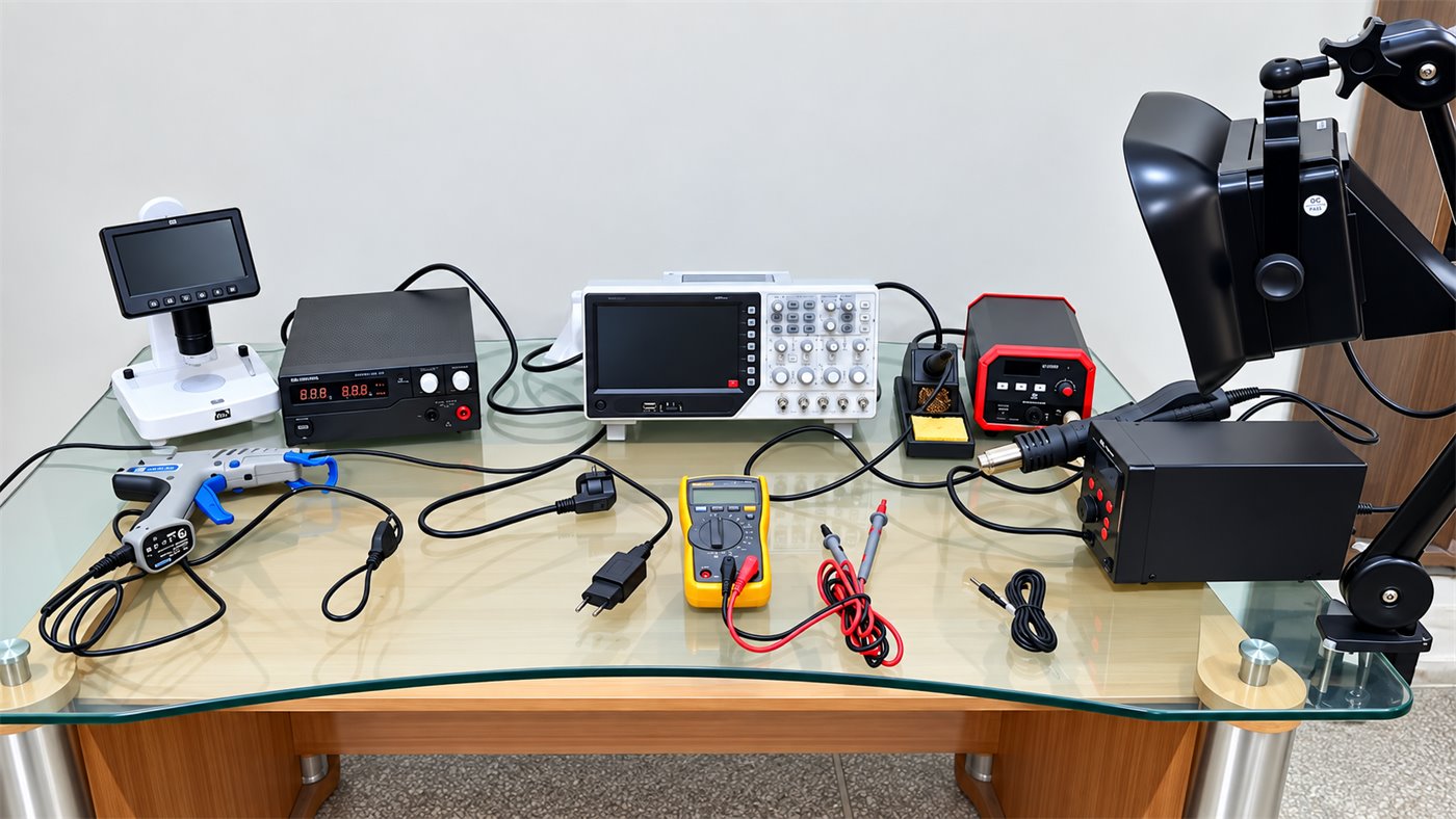 Electronics prototyping and testing station