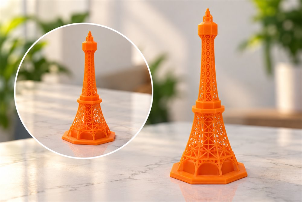 A 3D-printed model produced in the Fab Lab at CUI Lahore