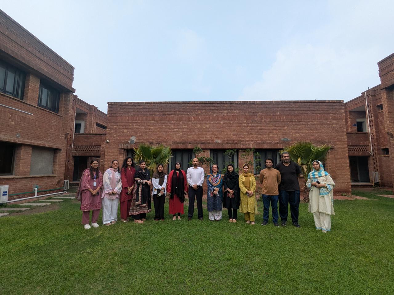 Participants, resource persons and organizing team of the Materials Fabrication Workshop at IRCBM, CUI Lahore Campus