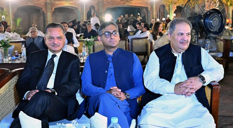Guests at the networking dinner at COMSATS University Islamabad, Lahore Campus