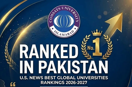 Ranked No. 1 in Pakistan &mdash; U.S. News Best Global Universities Rankings 2026-2027
