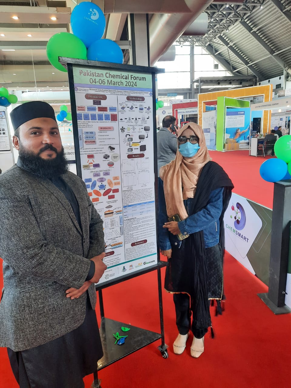 Functional Polymer and Rubber Technology Research Group Takes 3rd Place at Pak-Chem Expo Poster Presentation