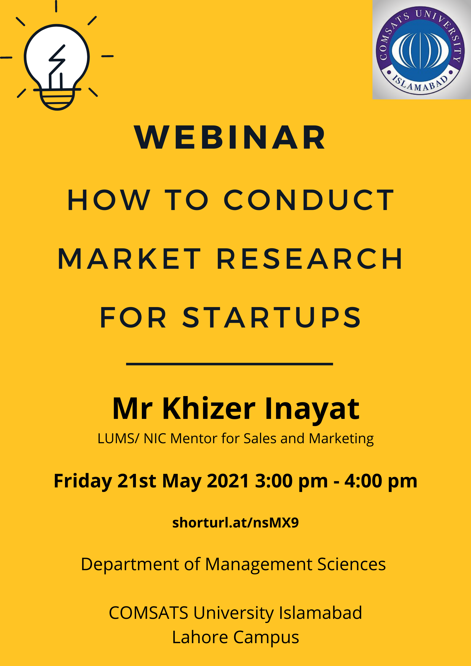 Webinar: How to Conduct Market Research for Startups
