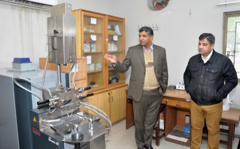 Visit of Engr. Muazzam Rasheed (CEO & owner of BinRasheed Group of companies)