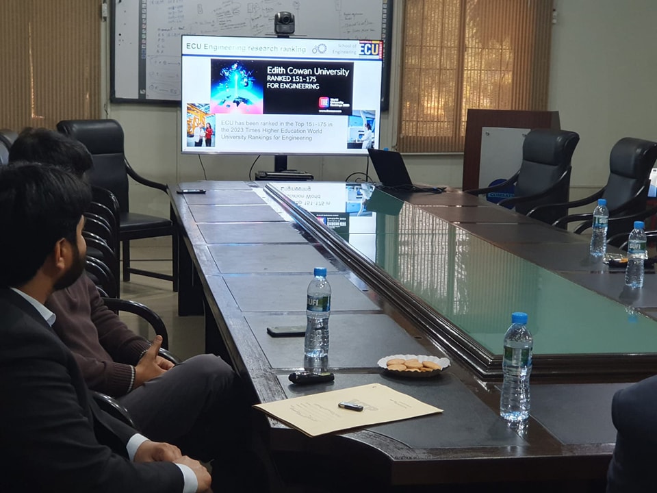 Visit of a Delegation from the School of Engineering at Edith Cowan University (ECU)
