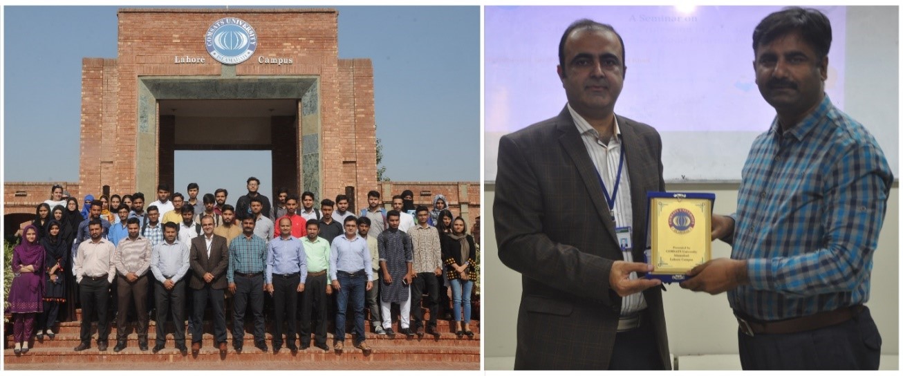 A seminar entitled “Scope of Pharmacy Profession in Pakistan and Skills required to be a good Pharmacist”