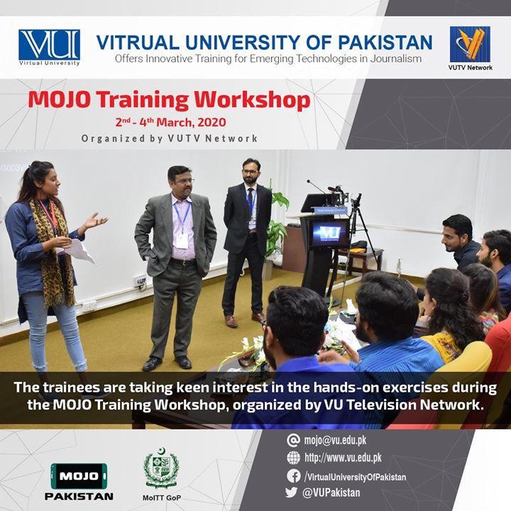 Media Studies Students Attend Three-Day Workshop on Mobile Journalism (MOJO) at Virtual University