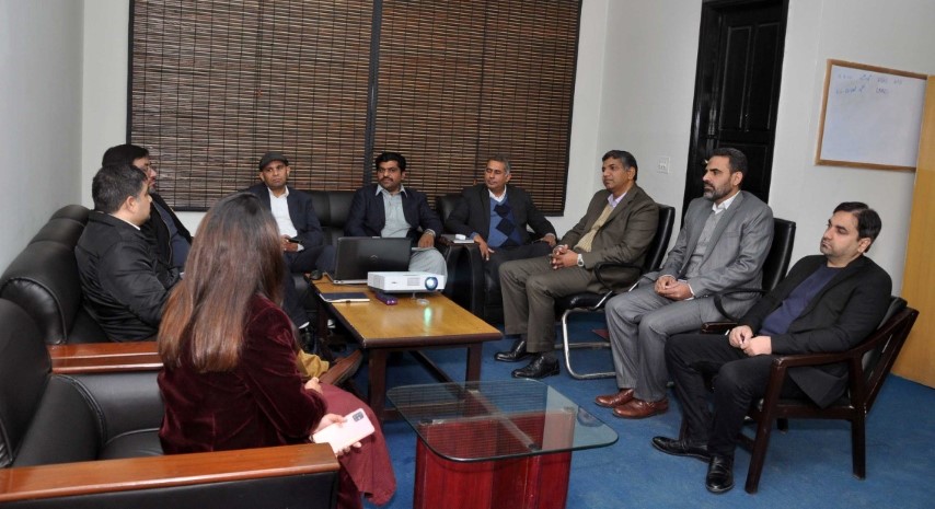 Visit of Engr. Muazzam Rasheed (CEO & owner of BinRasheed Group of companies)