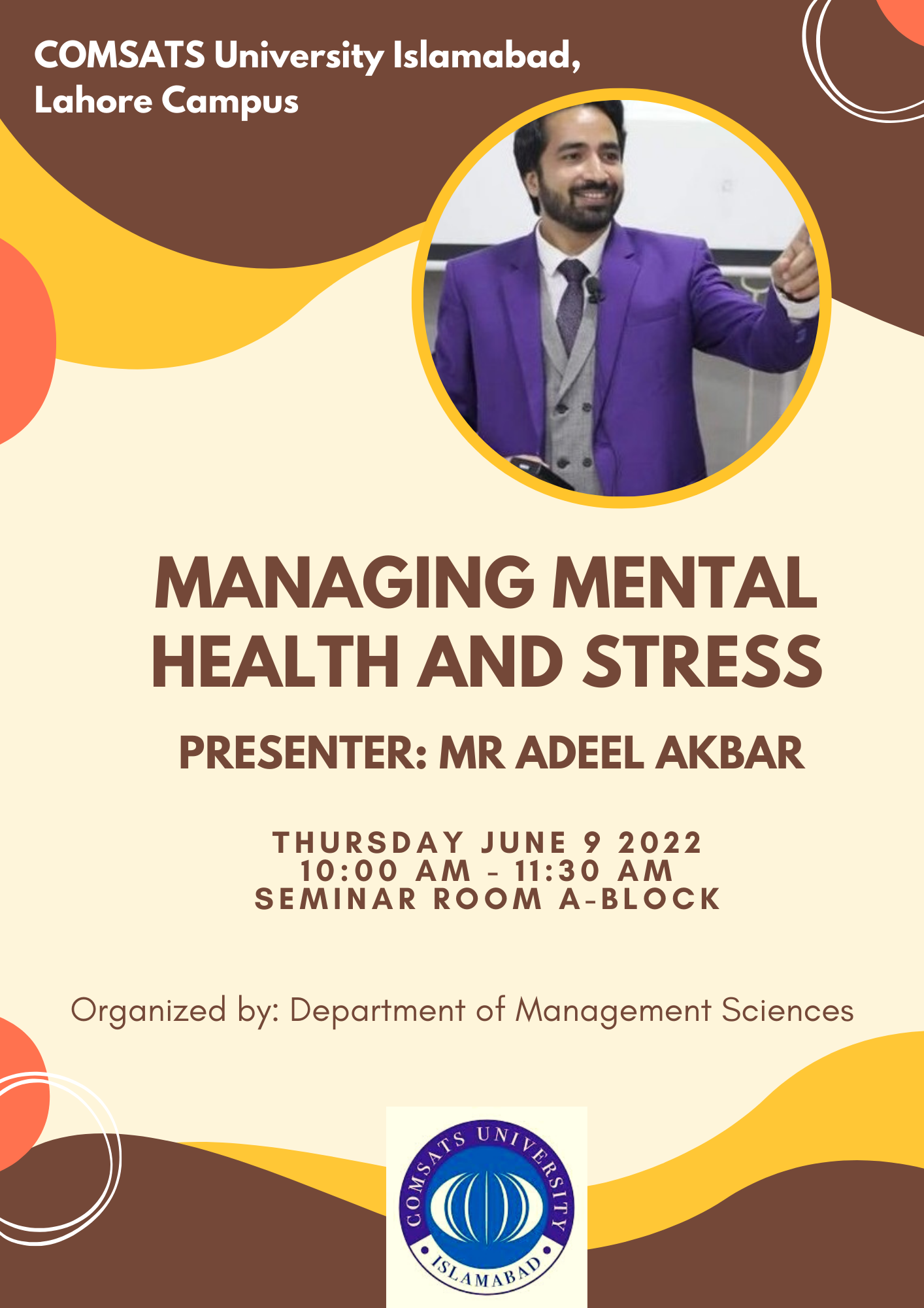 Seminar on Managing Mental Health and Stress