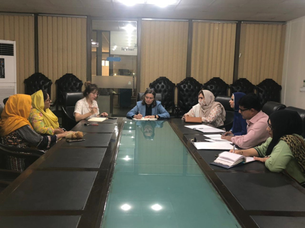 Visit of French Embassy Officials