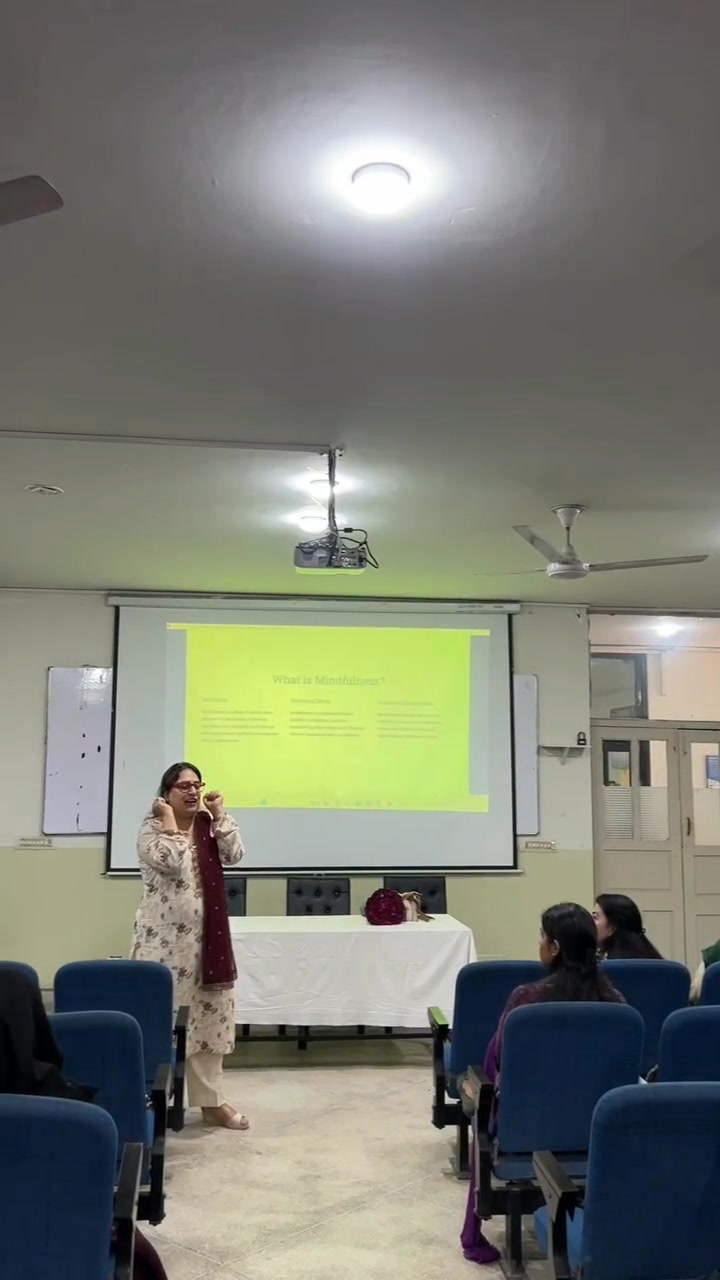 Seminar on Importance of Mindfulness in Today’s Lifestyle