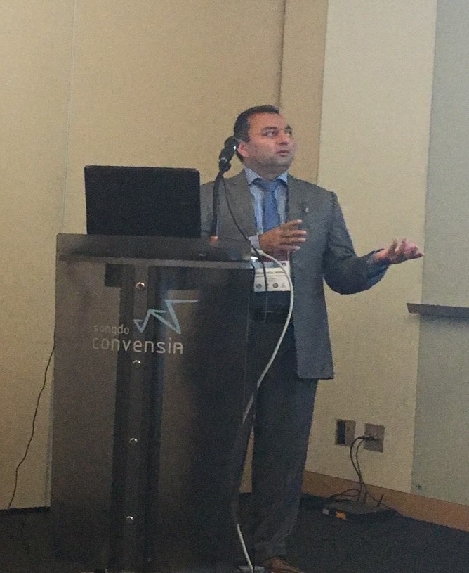 Dr. Ghazanfar Abbas Presented Fuel Cell Research at International Conference CCMR 2018, South Korea