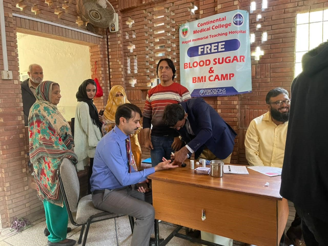 Free Diabetic and BMI Camp on World Diabetic Day