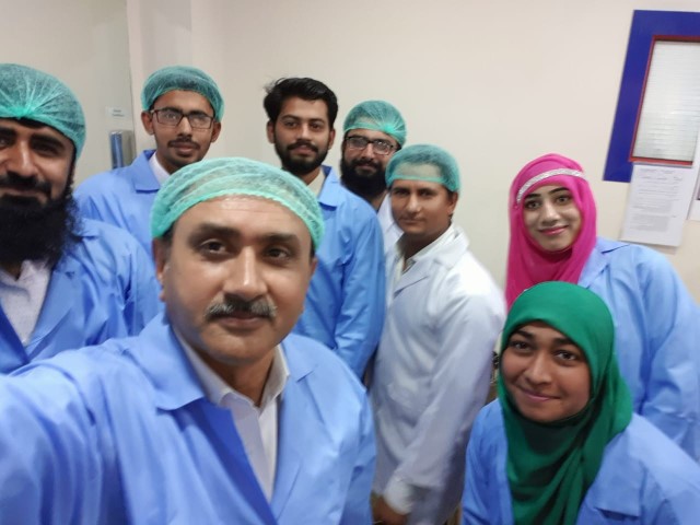 1st Industrial Visit of MS Students of Department of Chemistry to Searle Pharmaceutical Company