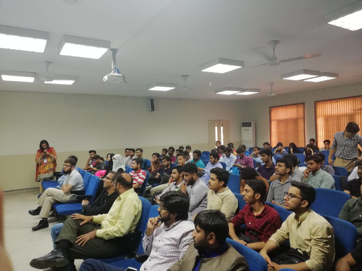 CUI Lahore ACM Student Chapter Organized a Seminar Named “CS-Talk”