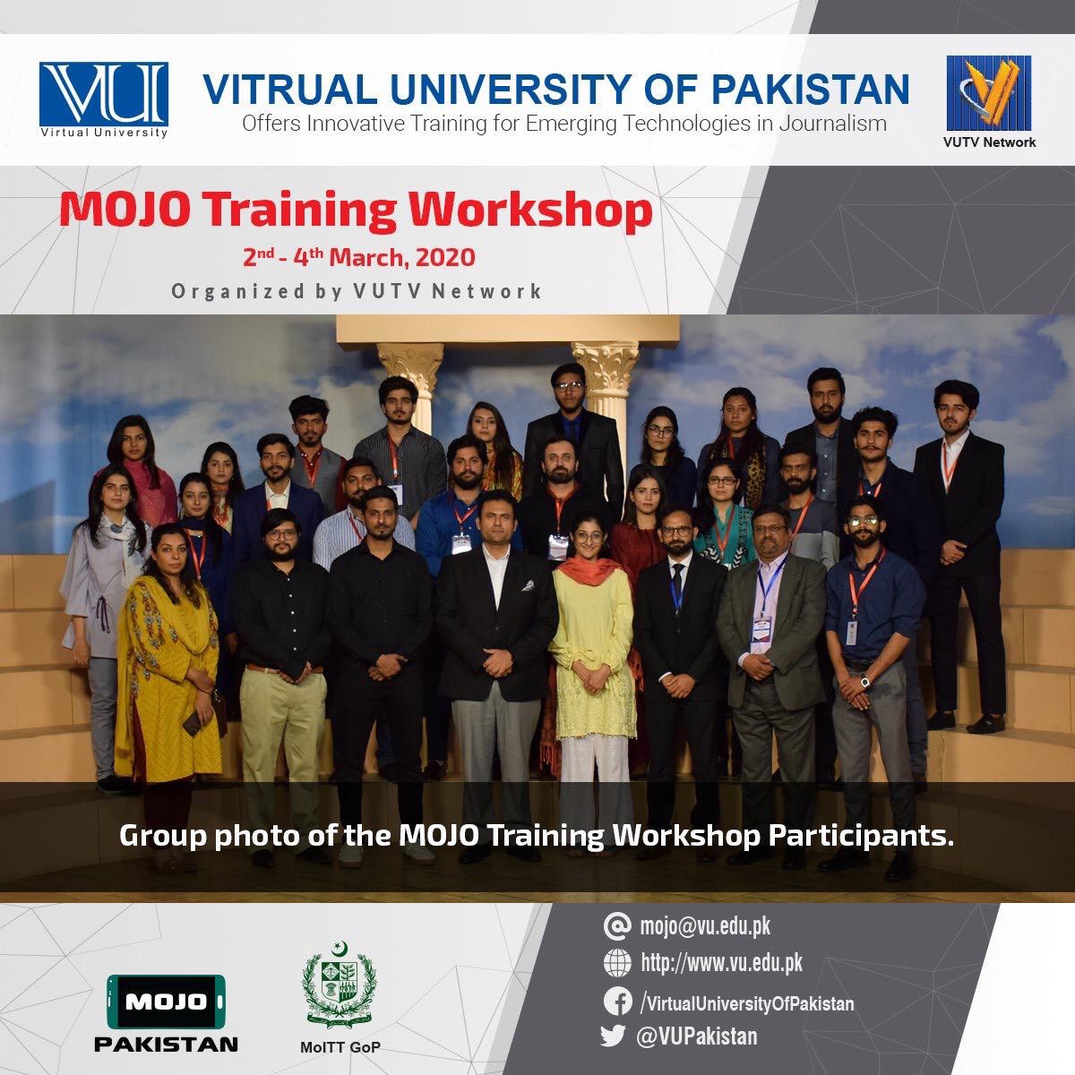 Media Studies Students Attend Three-Day Workshop on Mobile Journalism (MOJO) at Virtual University