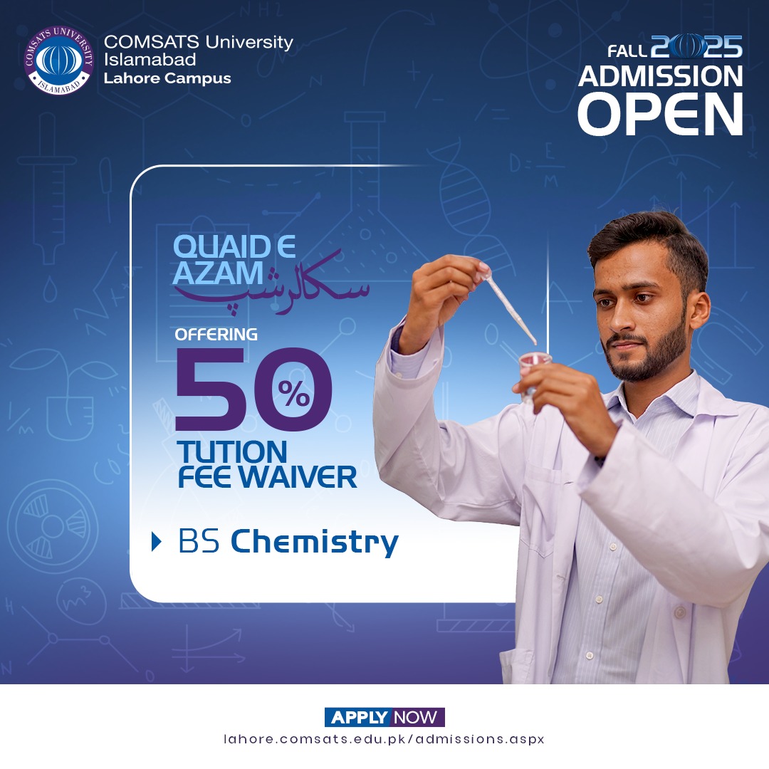 Department of Chemistry Launches BS Chemistry Programme from Fall 2023