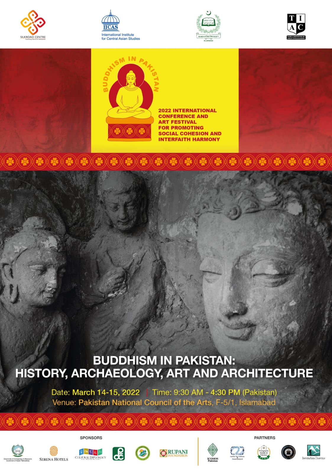 Participation in International Conference and Art Festival "Buddhism in Pakistan: History, Archeology, Art and Architecture" by Sadia Farooq
