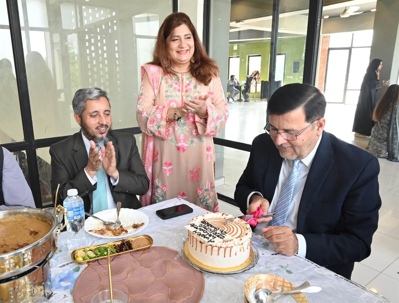 A Recruitment Drive, a Homecoming Cake and Four New International Students
