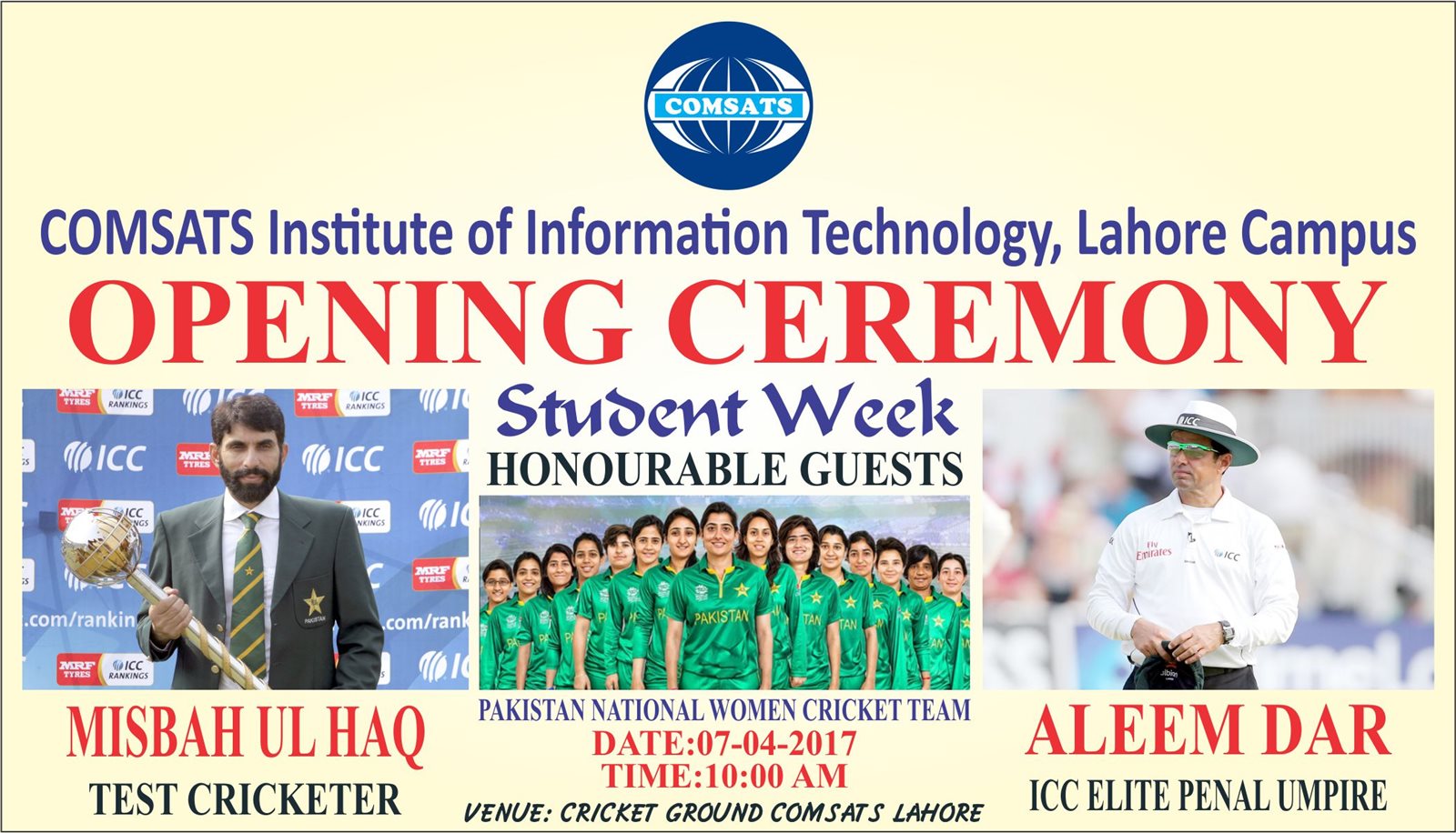 Student Week Spring 2017