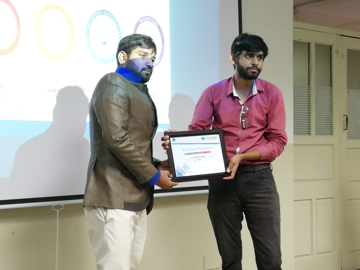 CUI Lahore ACM Student Chapter Organized a Seminar Named “CS-Talk”