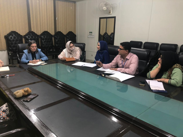 Visit of French Embassy Officials