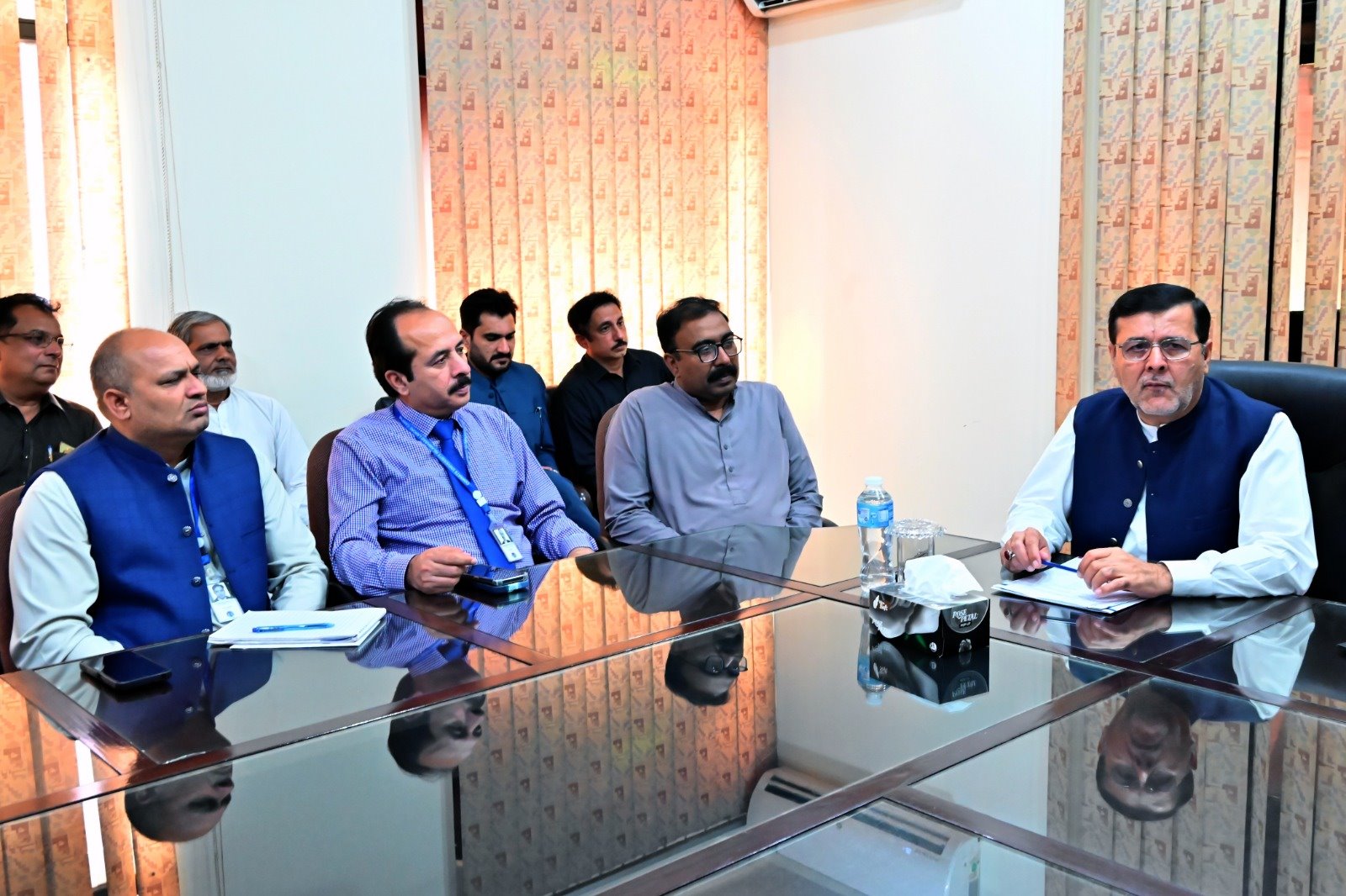 Director Holds First Introductory Meetings with Heads of Departments