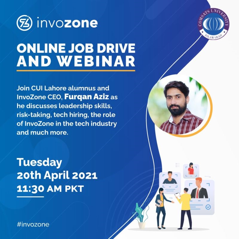 Webinar plus Job/Internship Drive in collaboration with InvoZone