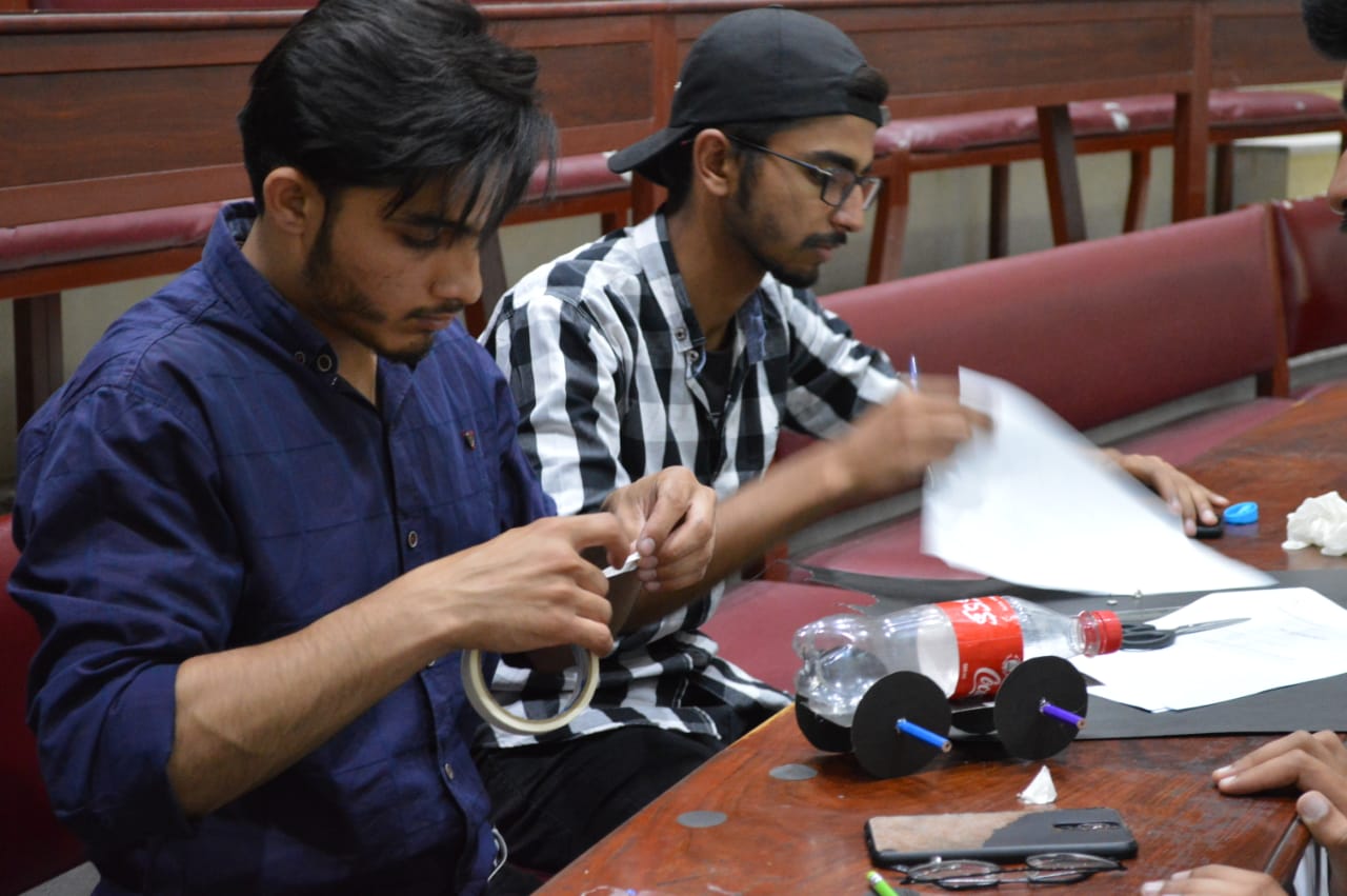 Team representing Chemical Engineering Department stood 1st in CHEMBUSS-19 competition (GIKI)