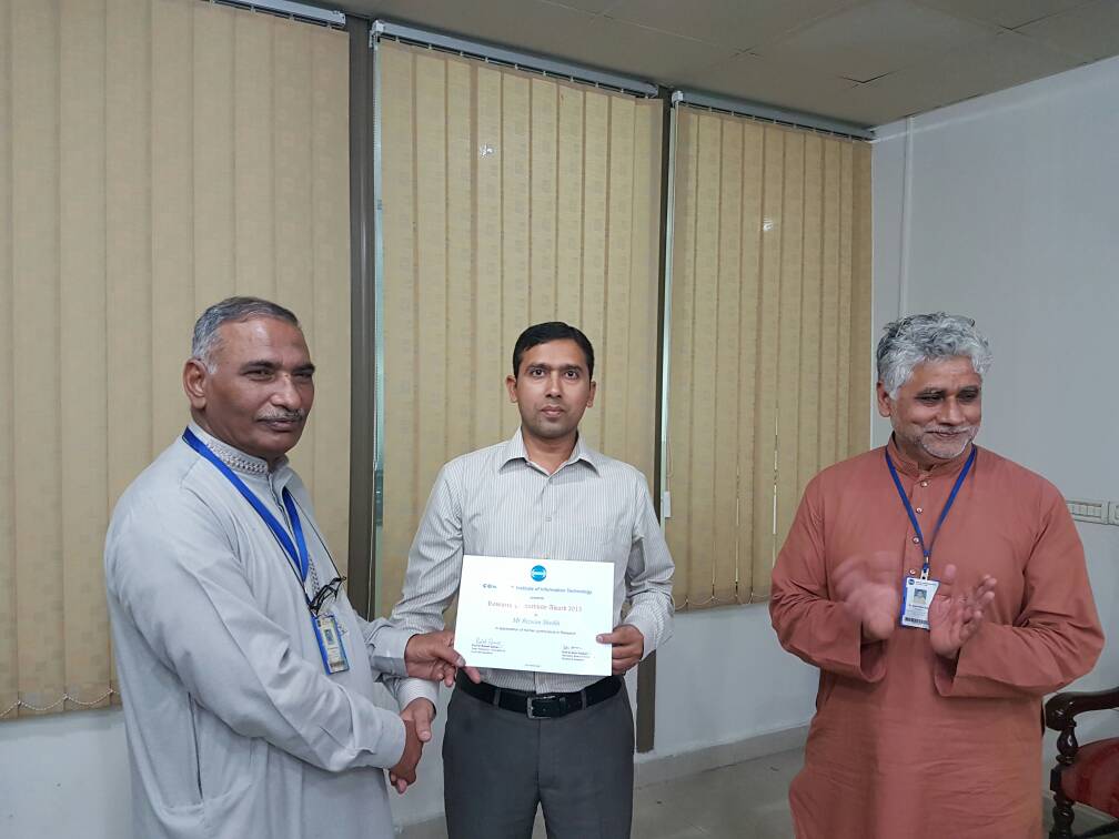 Research Productivity Award 2015