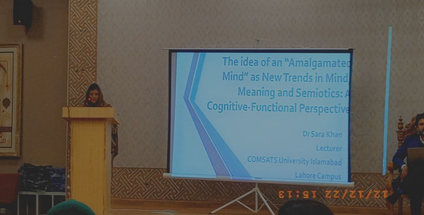 Dr. Sara Khan Presented her Views on “The Future of Meaning” in an International Conference