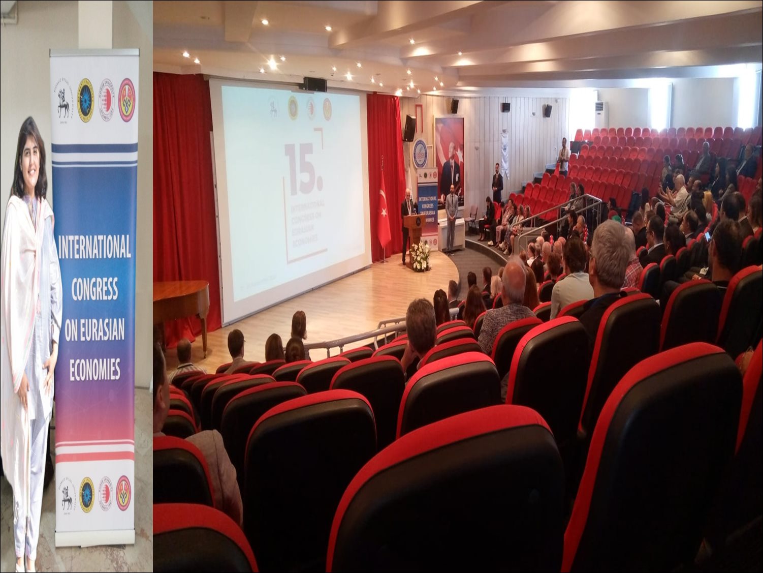 Dr. Tooba Sami Ahmad Participated in the 15th International Congress on Eurasian Economies, Izmir-Turkiye