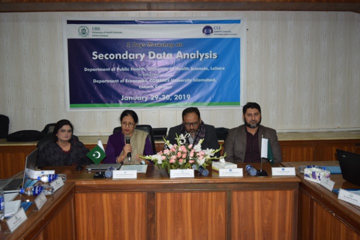 2-Day workshop on Secondary Data Analysis