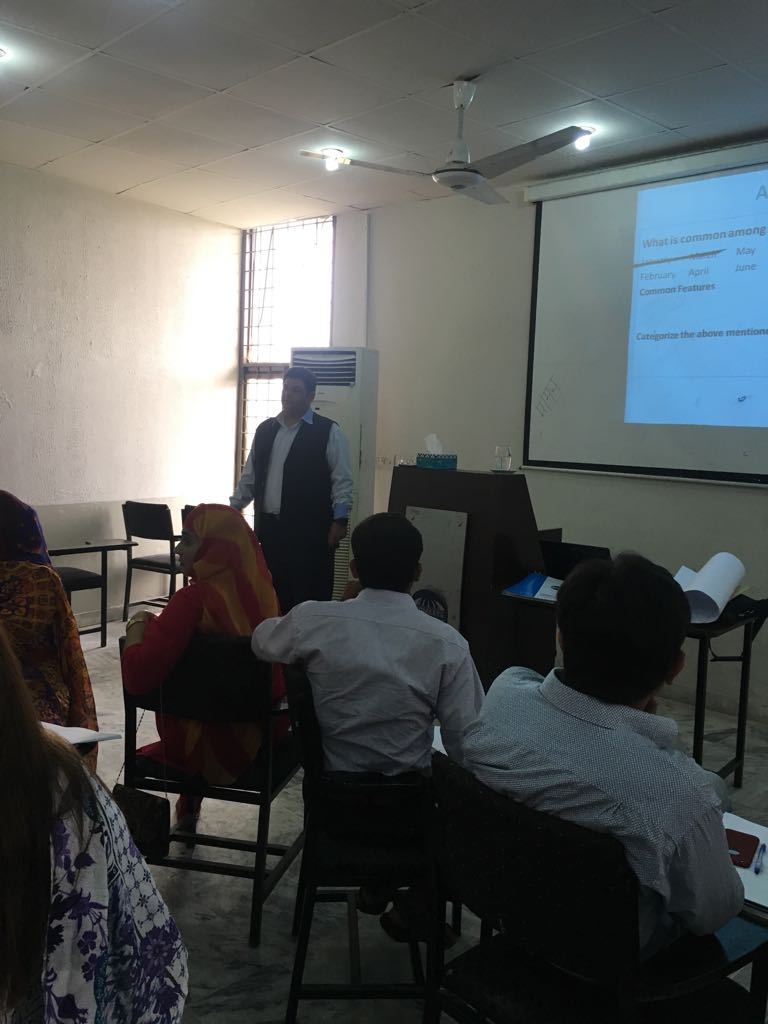 Workshop on Developing Critical Thinking and Improving Academic Writing