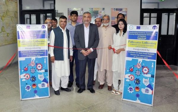 Empowering Ideas: Fab Lab Inauguration Marks a New Chapter for COMSATS Lahore