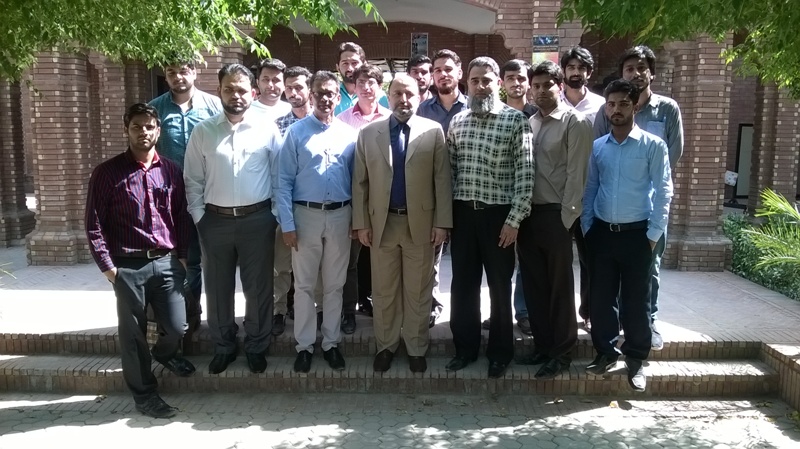 Class conducted by Mr. Bradley Emerson