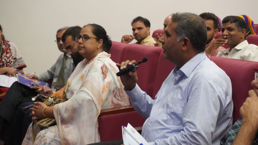 Thematic Session on "Water Conservation and Management" Organised by Department of Chemistry and Department of Chemical Engineering COMSATS University Islamabad, Lahore Campus in PCBF 2019