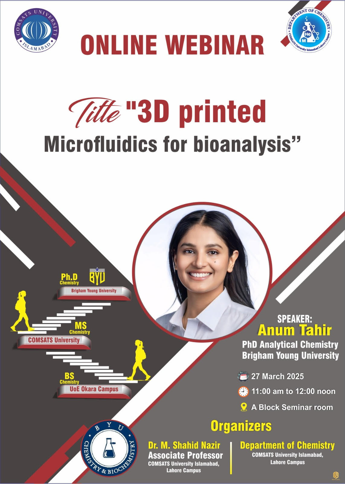 Online Webinar: 3D Printed Microfluidics for Bioanalysis
