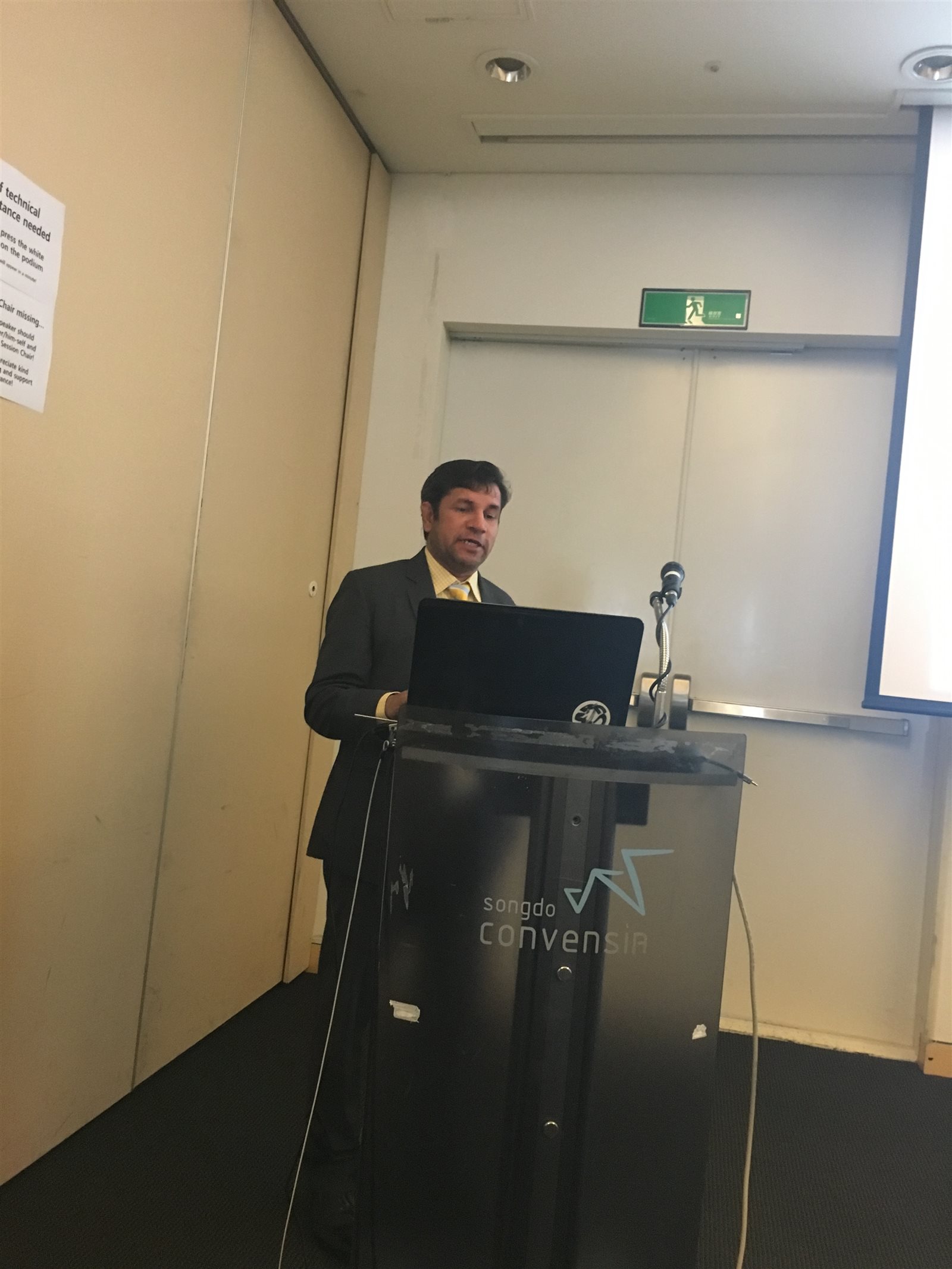 Dr. Muhammad Ashfaq Ahmad Keynote Speaker at the 3rd African Conference on Applications of Nanoscience and Nanotechnology