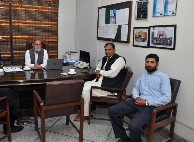 NCEAC Zero Visit of BS Cyber Security, Computer Science Department