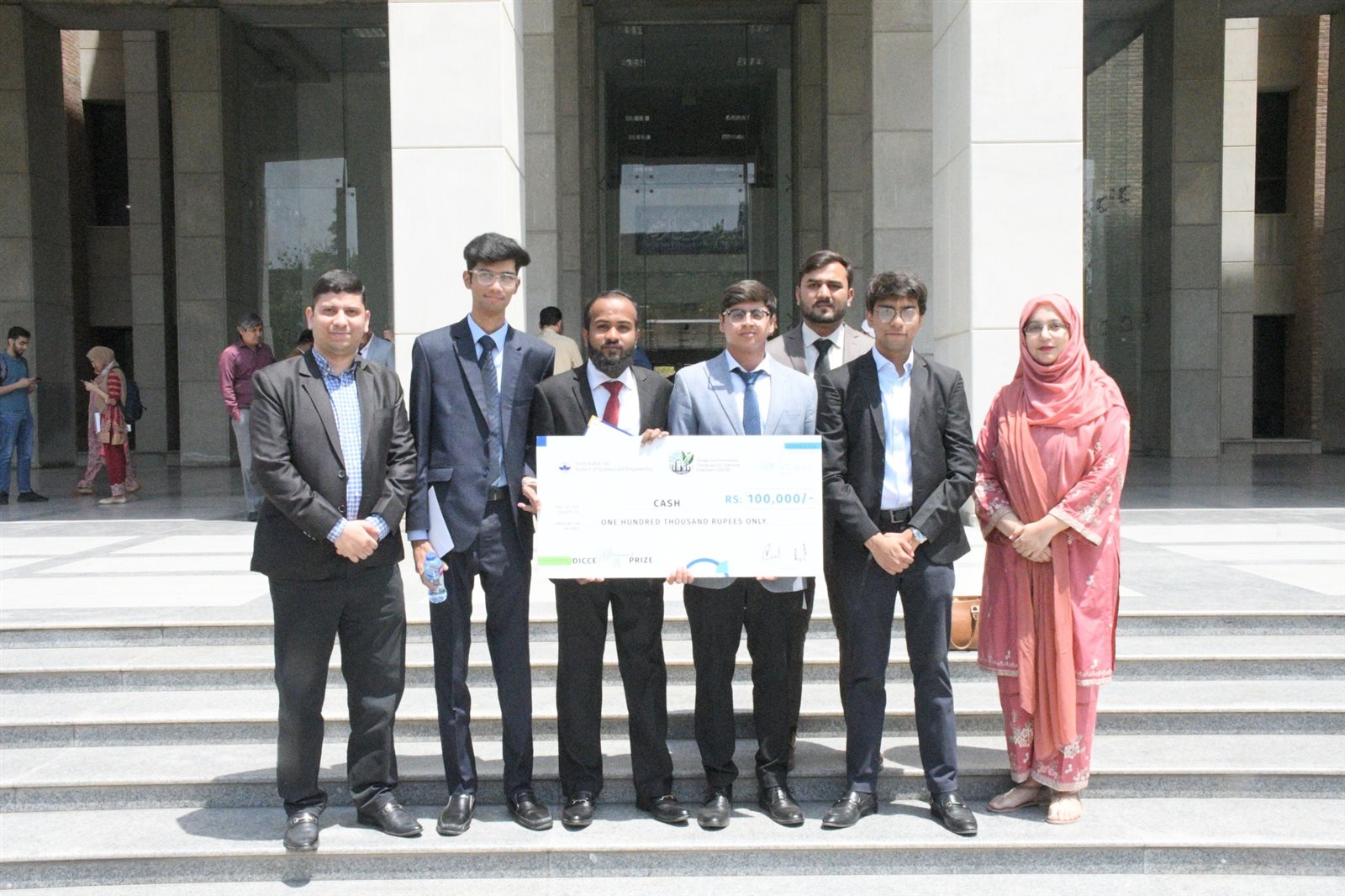Proud Achievement by Our FYDP Team! 1st Place Secured at DICCE 2025