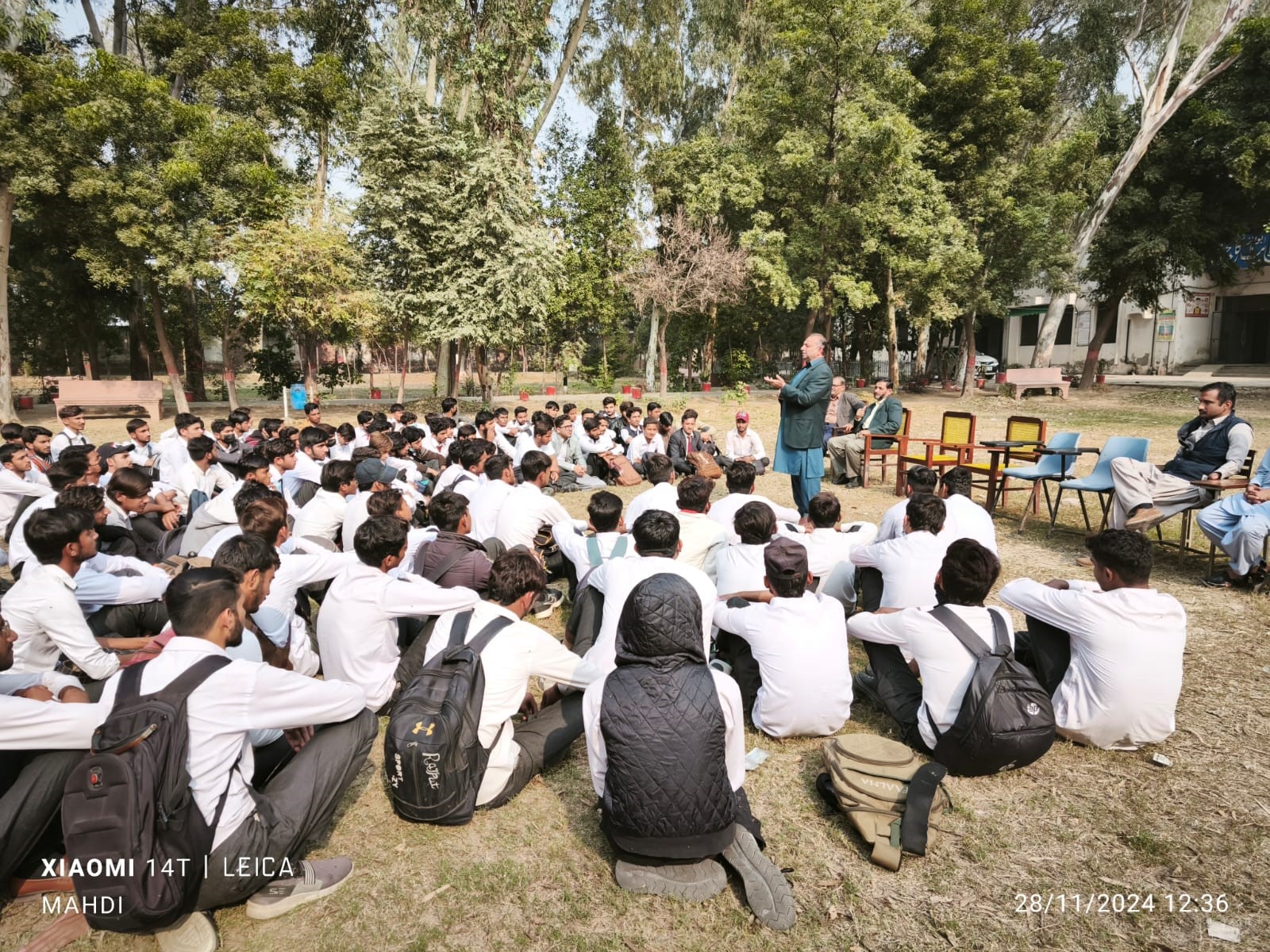 CUI Lahore Faculty of Physics Visits Govt. College Raiwind for Career Counselling Session