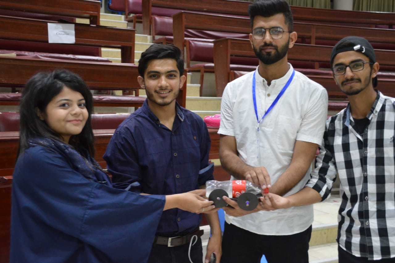 Team representing Chemical Engineering Department stood 1st in CHEMBUSS-19 competition (GIKI)