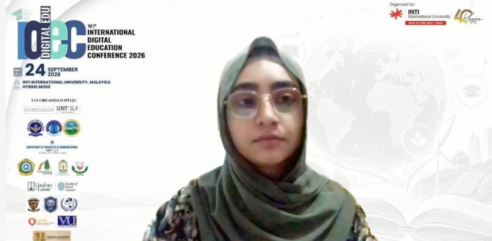 CUI Lahore Research Presented at the 2nd International Digital Education Conference, Malaysia
