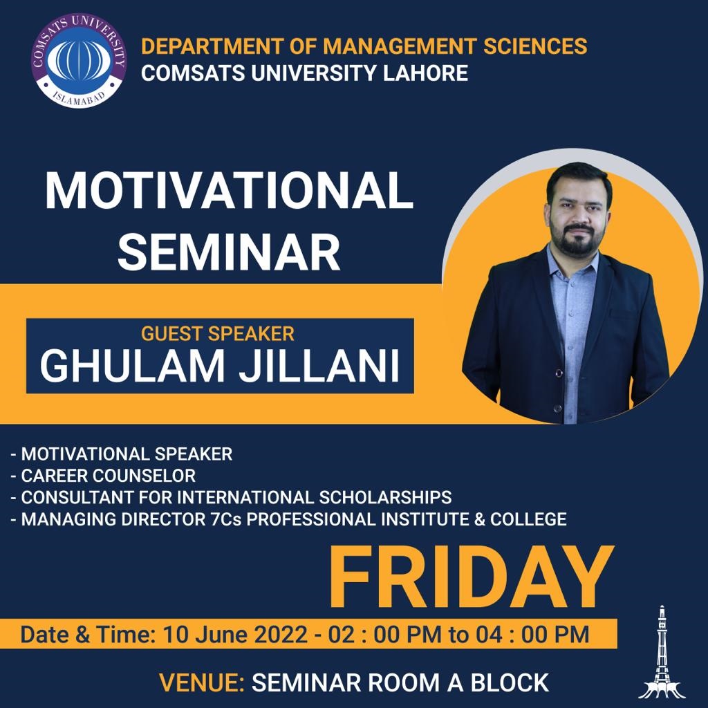 Motivational Seminar