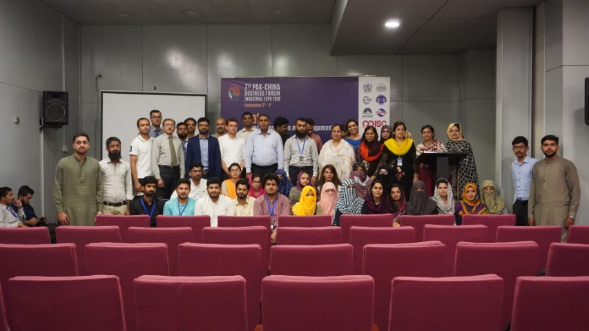 Thematic Session on "Water Conservation and Management" Organised by Department of Chemistry and Department of Chemical Engineering COMSATS University Islamabad, Lahore Campus in PCBF 2019